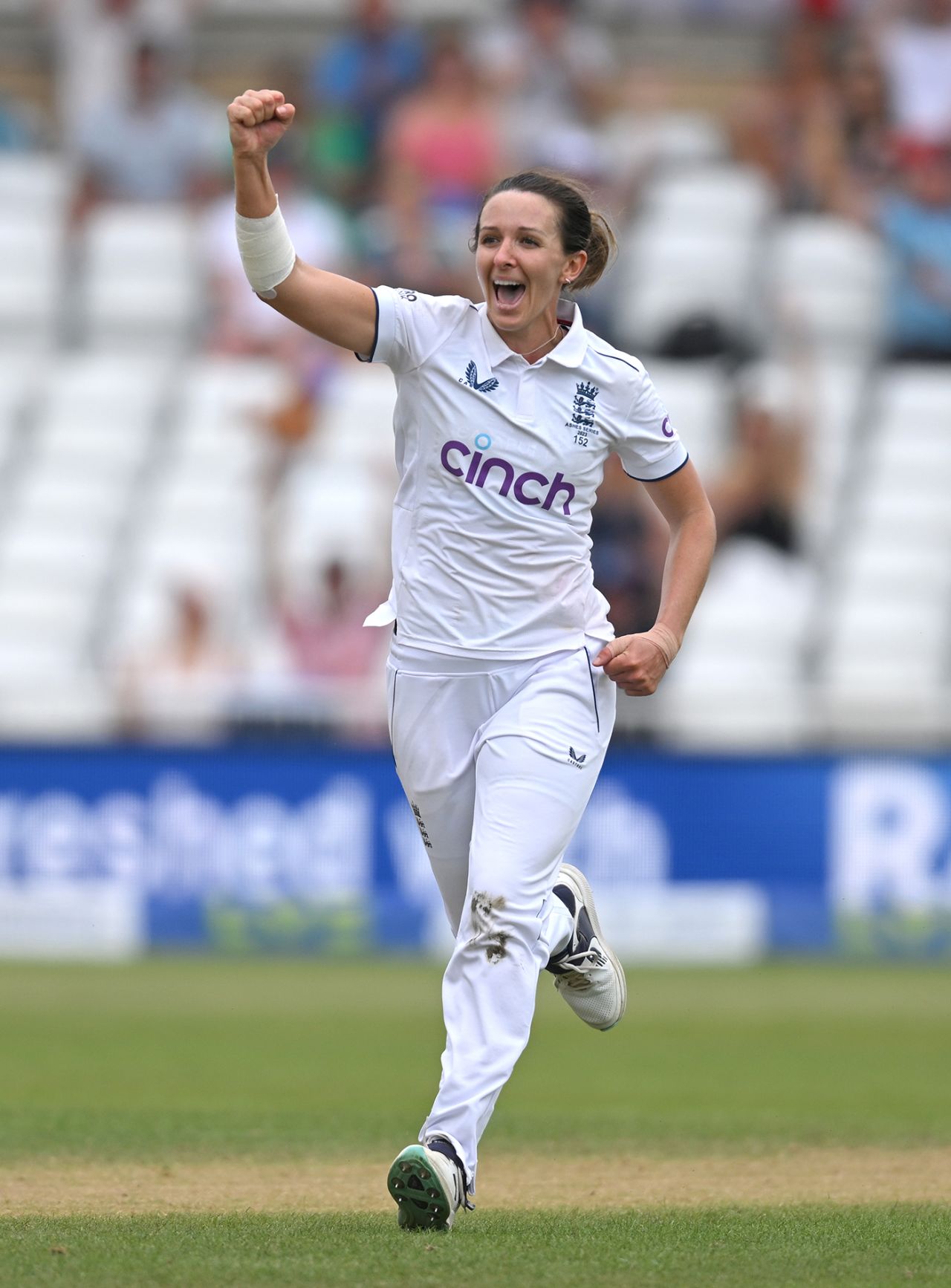 Kate Cross removed Ashleigh Gardner third ball, England vs Australia, Only Test, Women's Ashes, Nottingham, 4th day, June 25, 2023
