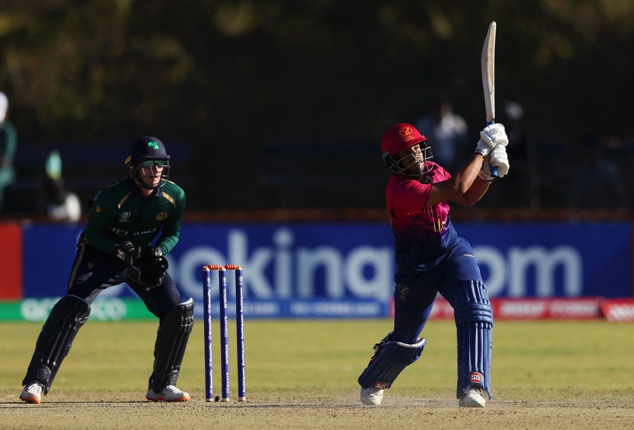 Sanchit Sharma helped rebuild for UAE, Ireland vs UAE, ICC World Cup Qualifier, Bulawayo, June 27, 2023