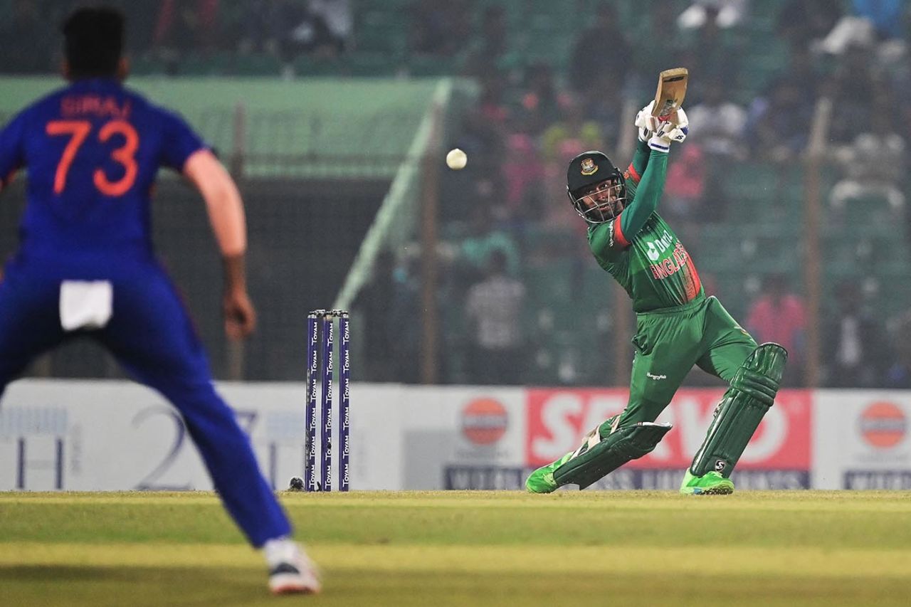 Mehidy Hasan Miraz made only 3, Bangladesh vs India, 3rd ODI, Chattogram, December 10, 2022