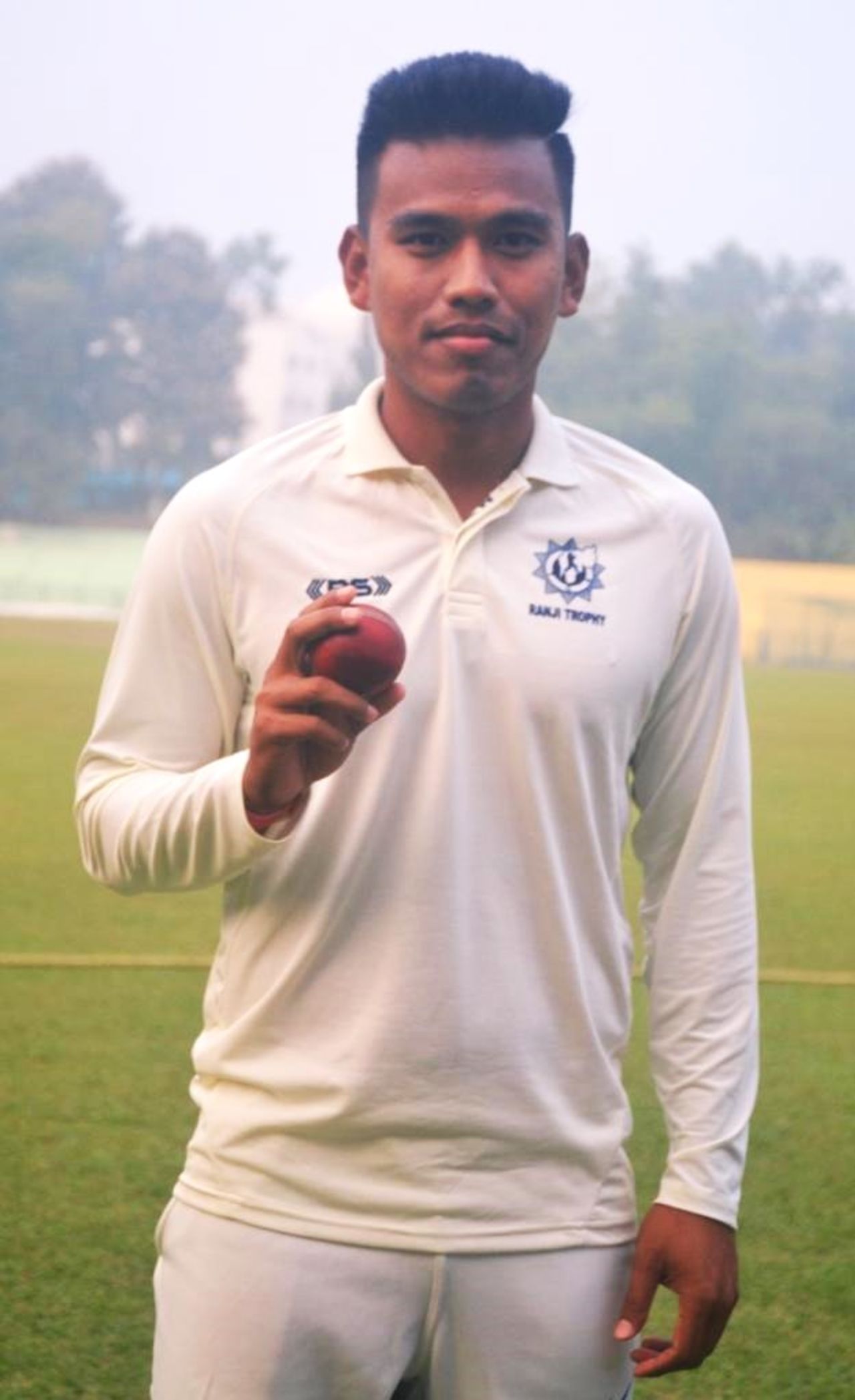 Manisankar Murasingh took his 13th five-wicket haul in first-class cricket, Central Zone vs East Zone, Duleep Trophy quarter-finals, 1st day, Alur, June 28, 2023