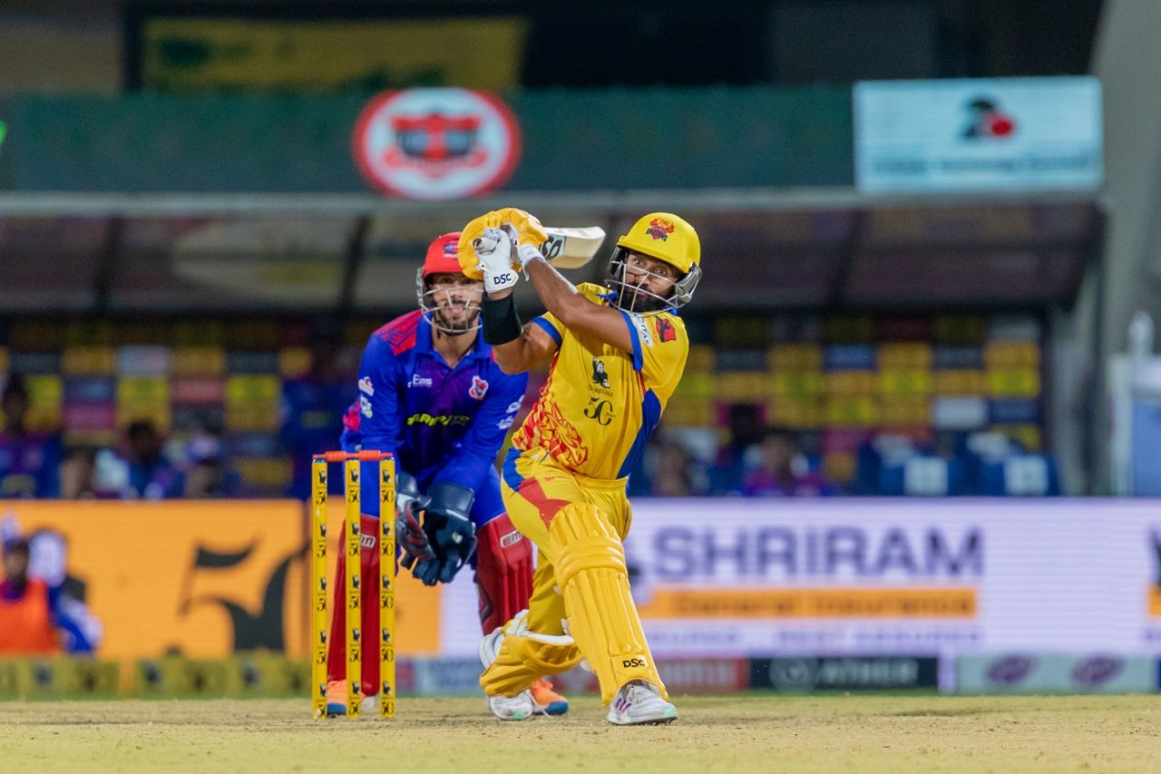 Adithya Ganesh made a composed half-century, Dindigul Dragons vs IDream Tiruppur Tamizhans, TNPL 2023, Salem, June 28, 2023