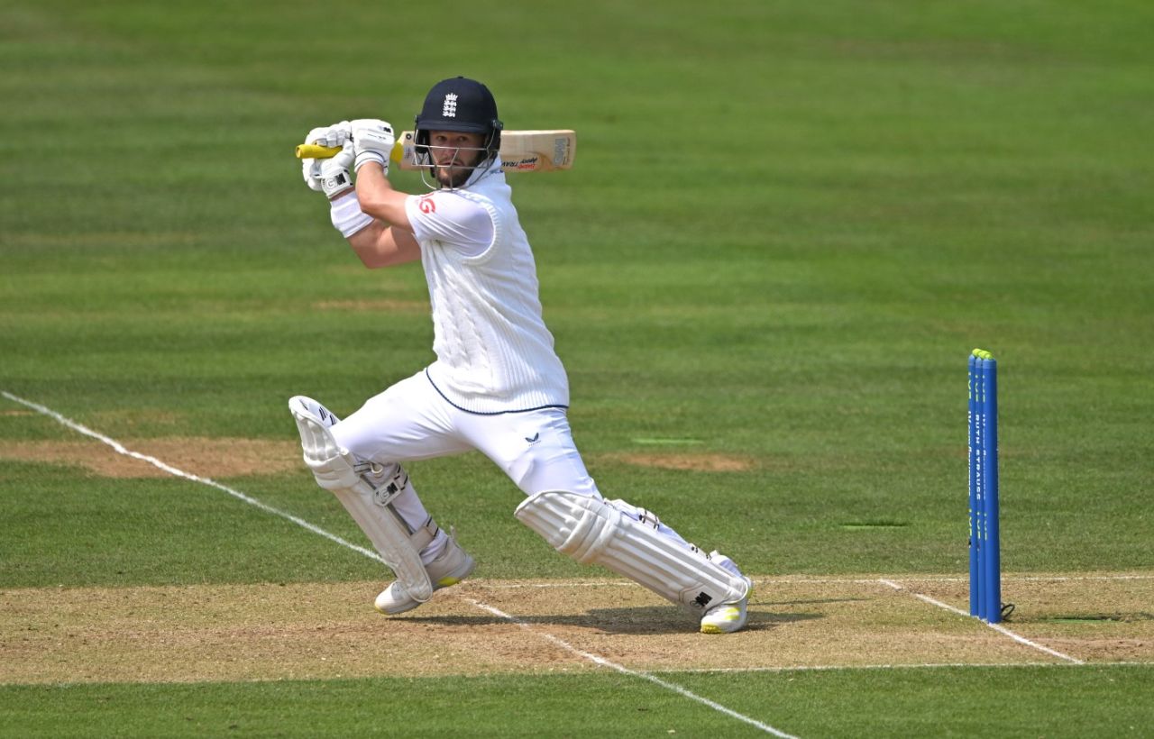 Ben Duckett cuts through point, England vs Australia, 2nd Ashes Test, Lord's, 2nd day, June 29, 2023