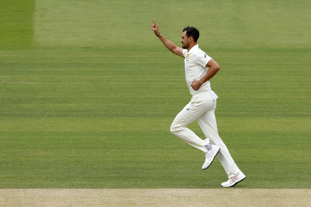 Mitchell Starc made an incisive start, England vs Australia, 2nd Ashes Test, Lord's, 3rd day, June 30, 2023