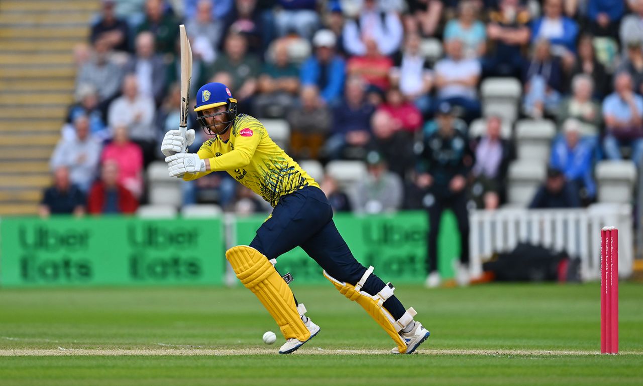Graham Clark top-scored with 78 off 47 balls, Worcestershire vs Durham, Vitality Blast, New Road, June 30, 2023