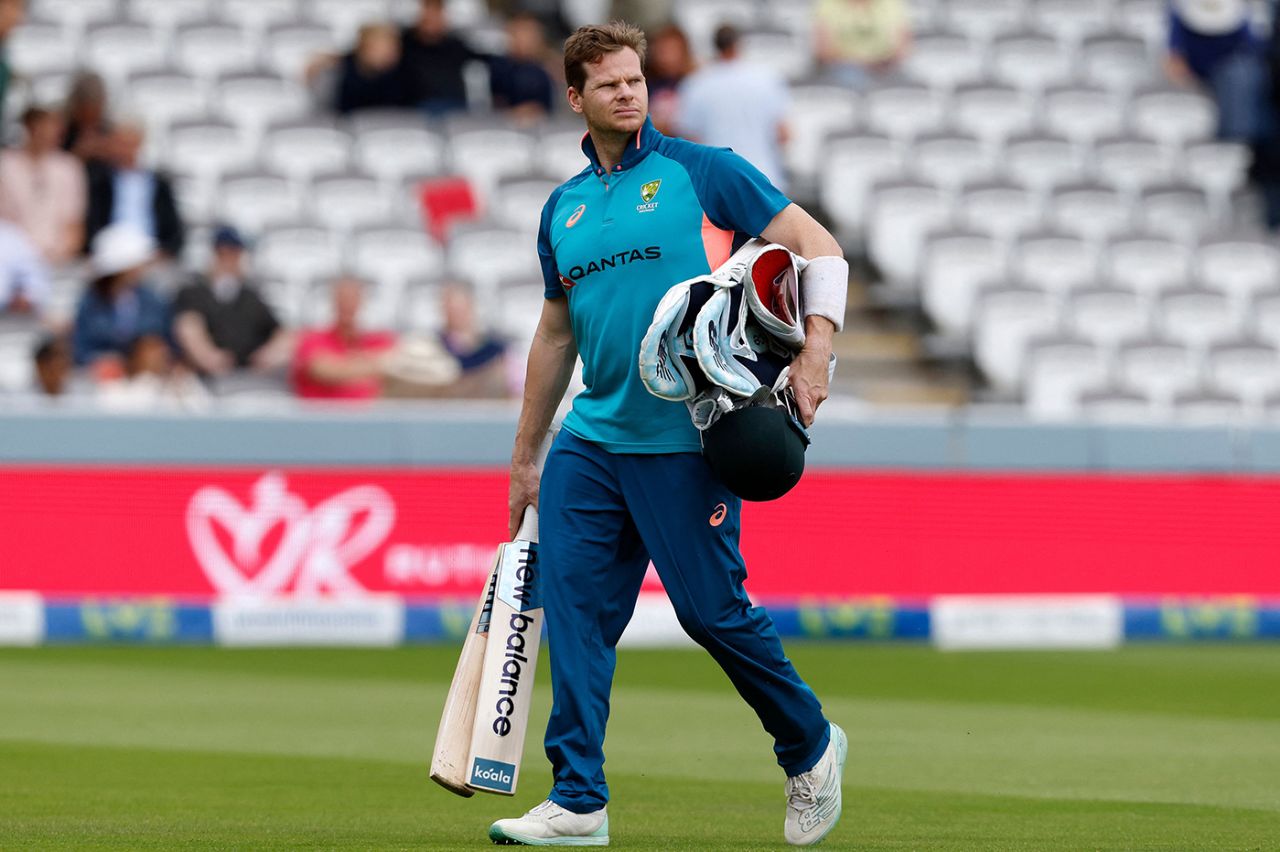 Steven Smith was preparing to resume his innings, England vs Australia, 2nd Ashes Test, Lord's, 4th day, July 1, 2023