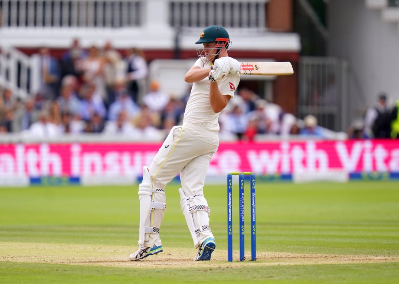 Cameron Green pulls behind square, England vs Australia, 2nd Ashes Test, Lord's, 4th day, July 1, 2023