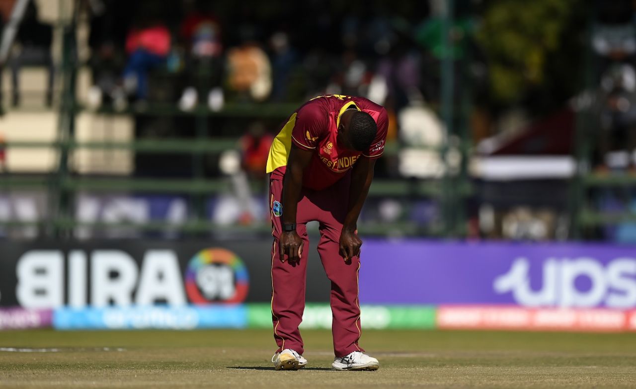 Jason Holder's all-round efforts could not help West Indies avoid defeat, Scotland vs West Indies, Super Six, ODI World Cup qualifier, Harare, July 1, 2023
