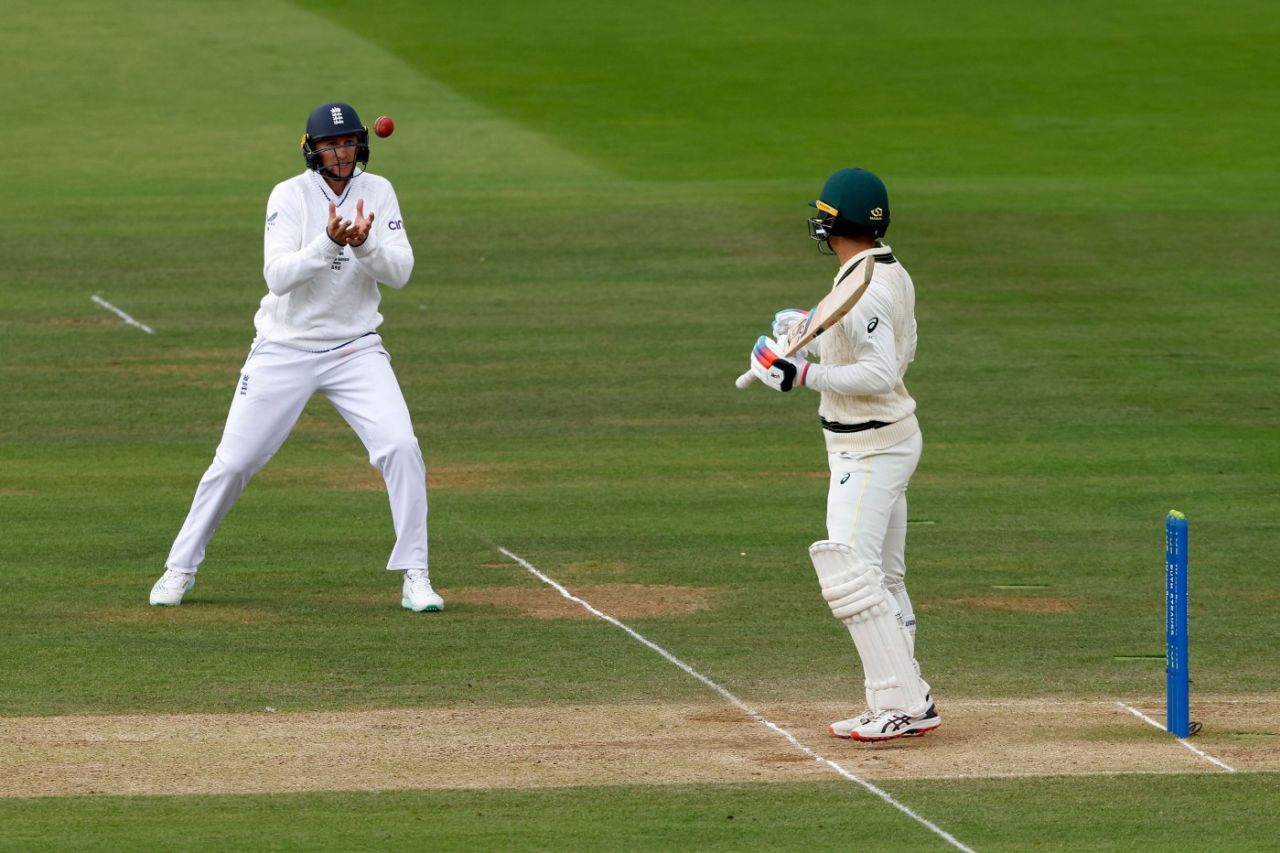 Alex Carey was caught at short leg by Joe Root, England vs Australia, 2nd Ashes Test, Lord's, 4th day, July 1, 2023