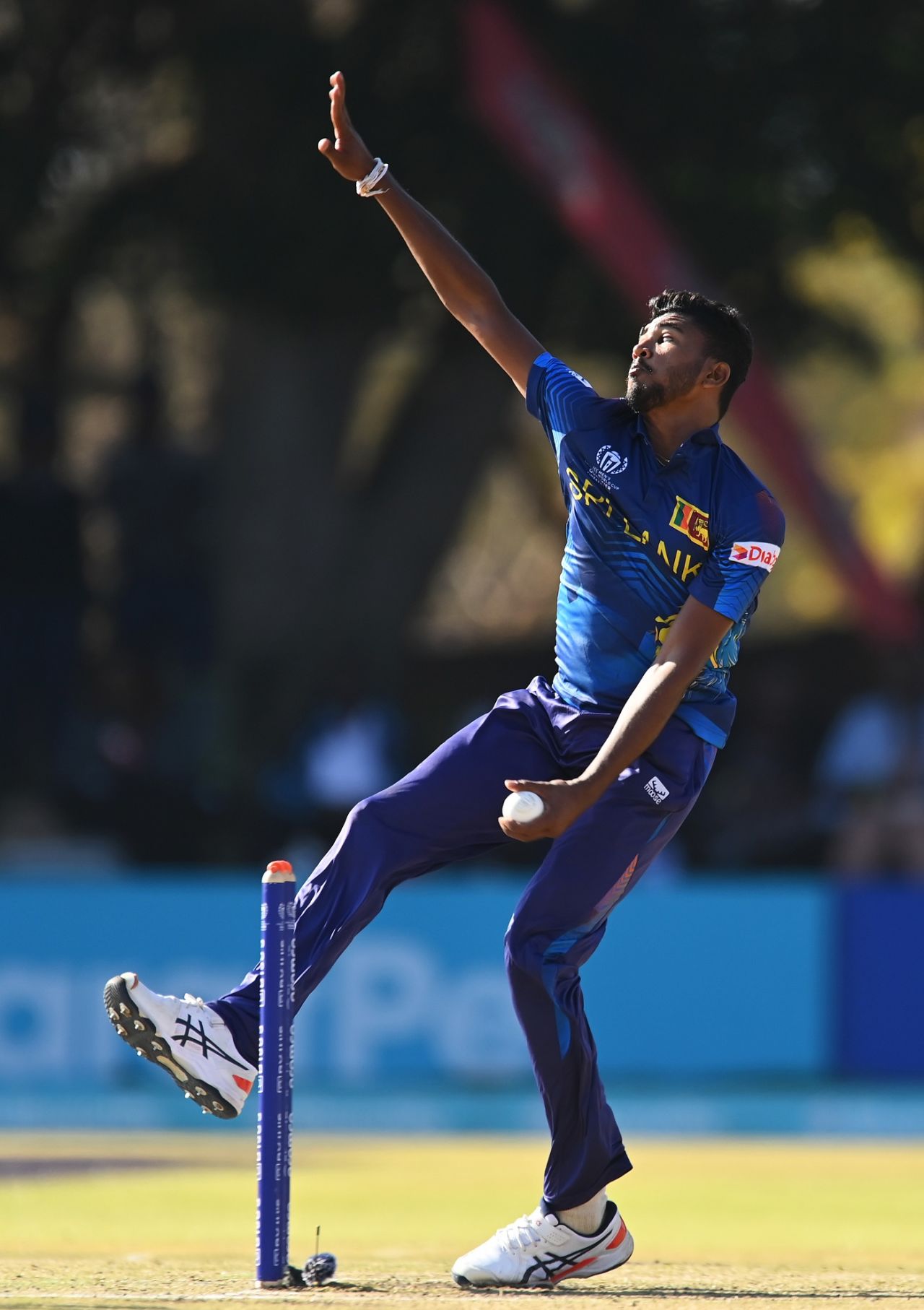 Dilshan Madushanka picked up three wickets with the new ball, Zimbabwe vs Sri Lanka, Men's World Cup Qualifier, Super Six, Bulawayo, July 2, 2023