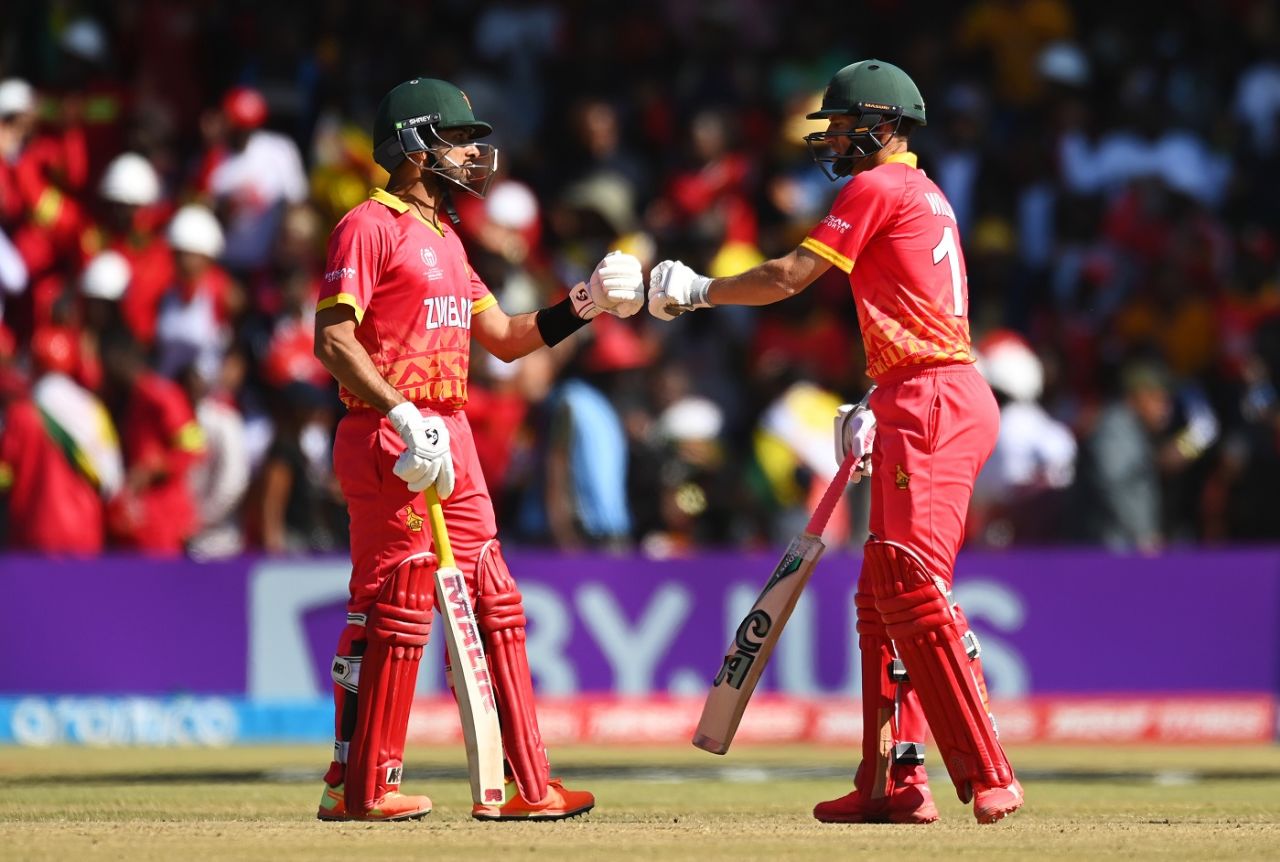 Sikandar Raza and Sean Williams briefly steadied Zimbabwe's ship, Zimbabwe vs Sri Lanka, Men's World Cup Qualifier, Super Six, Bulawayo, July 2, 2023