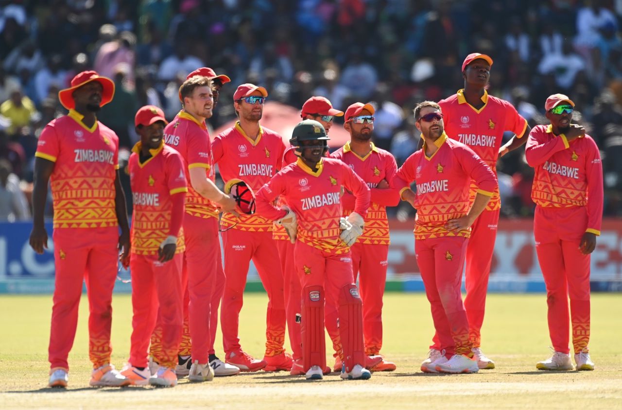 Nothing - not even the DRS - went Zimbabwe's way, Zimbabwe vs Sri Lanka, Men's World Cup Qualifier, Super Six, Bulawayo, July 2, 2023