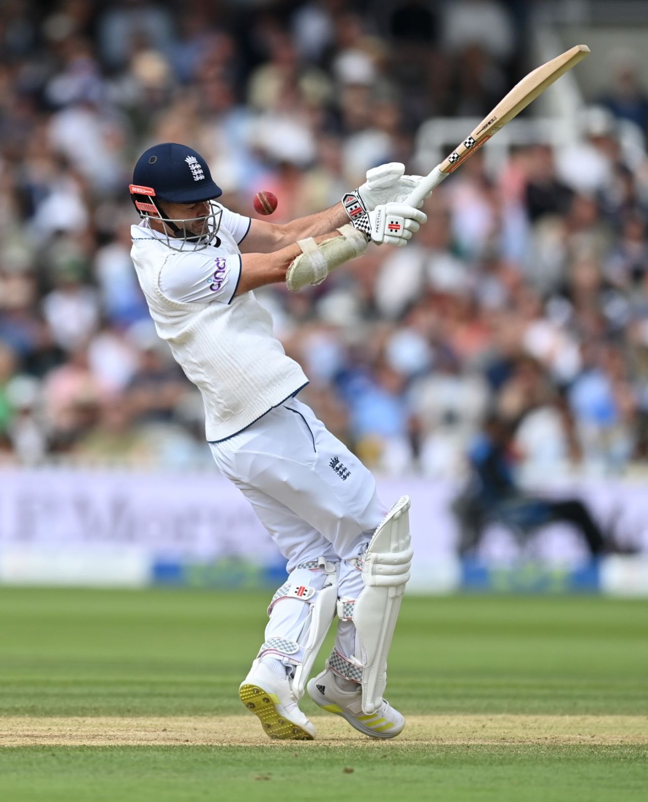 Jimmy Anderson was hit in the head, England vs Australia, 2nd Ashes Test, Lord's, 5th day, July 2, 2023