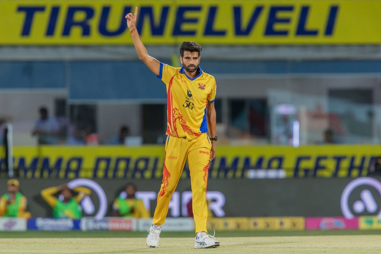 Suboth Bhati made timely breakthroughs for Dindigul Dragons, Dindigul Dragons vs Salem Spartans, TNPL 2023, Tirunelveli, July 3, 2023