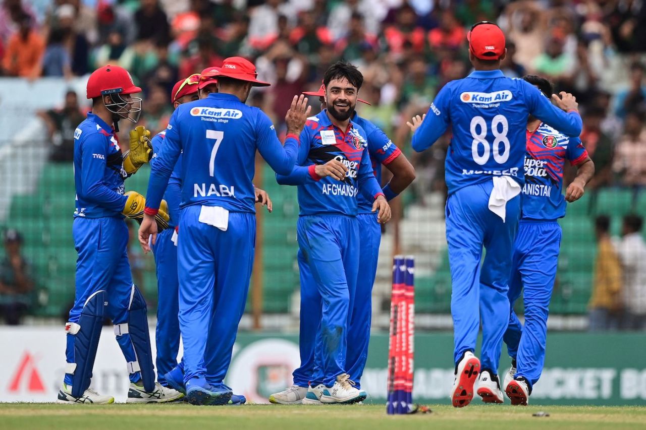 Rashid Khan magic struck big against Bangladesh's middle order, Bangladesh vs Afghanistan, 1st ODI, Chattogram, July 5, 2023