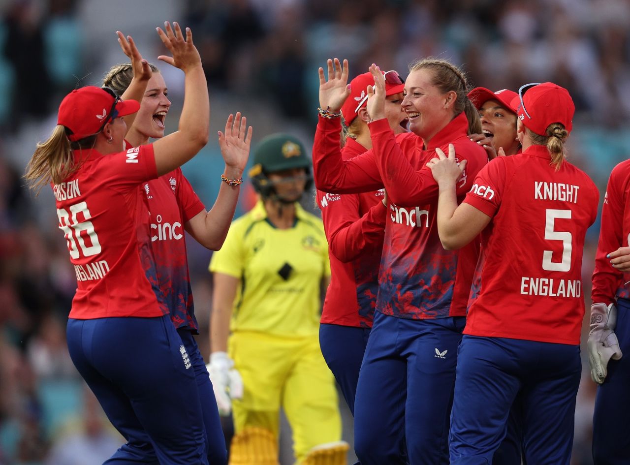 Sophie Ecclestone became only the third woman to pick up 100 T20I wickets for England, England vs Australia, The Women's Ashes, The Kia Oval, 2nd T20I, July 5, 2023