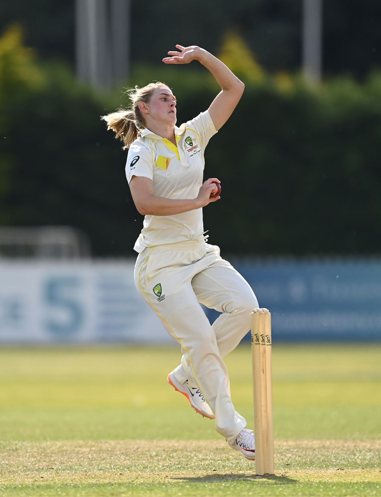 Maitlan Brown played the three-day Test warm-up, England Women vs Australia A Women, Derby, June 15, 2023