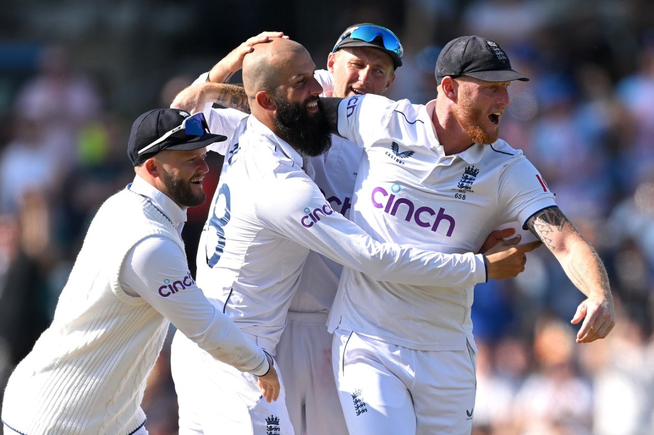Moeen Ali picked off Marnus Labuschagne and Steven Smith, England vs Australia, 3rd Test, 2nd day, Headingley, July 7, 2023