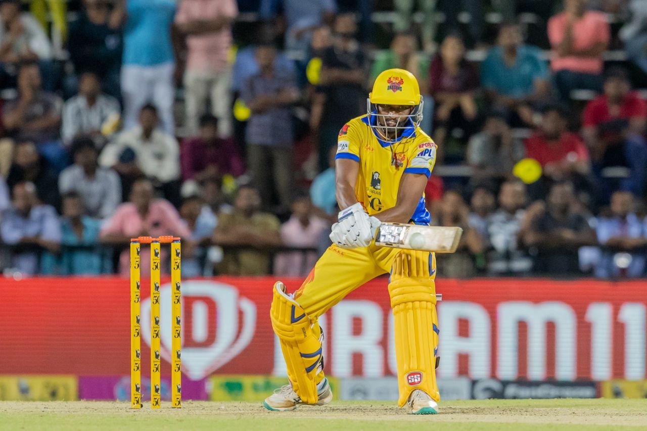 Sarath Kumar unveils a reverse-scoop, Lyca Kovai Kings vs Dindigul Dragons, Qualifier 1, TNPL 2023, July 7, 2023