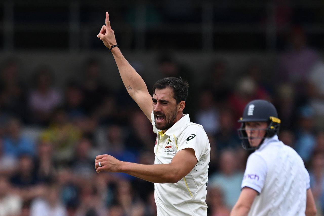 Mitchell Starc trapped Ben Duckett lbw, England vs Australia, 3rd Test, 4th day, Headingley, July 9, 2023