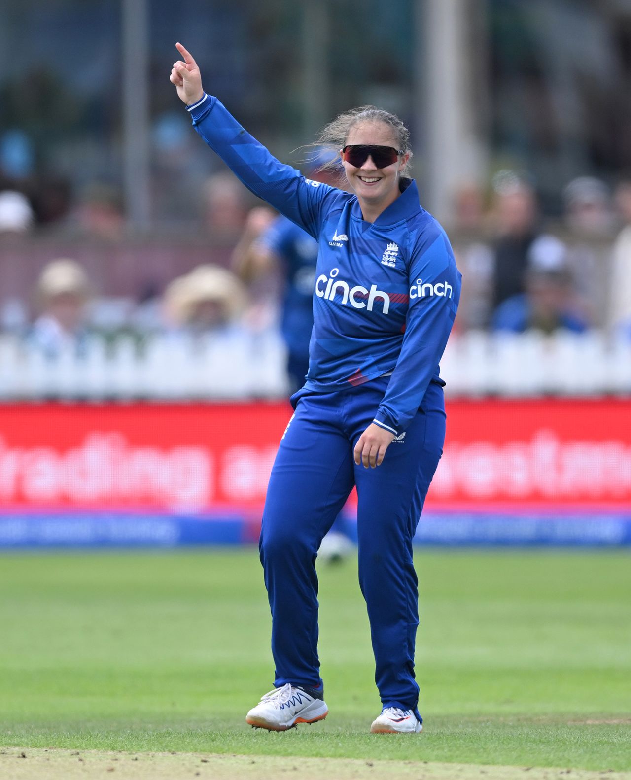 Alice Capsey claimed her maiden ODI wicket, England vs Australia, Women's Ashes, 1st ODI, Bristol, July 12, 2023