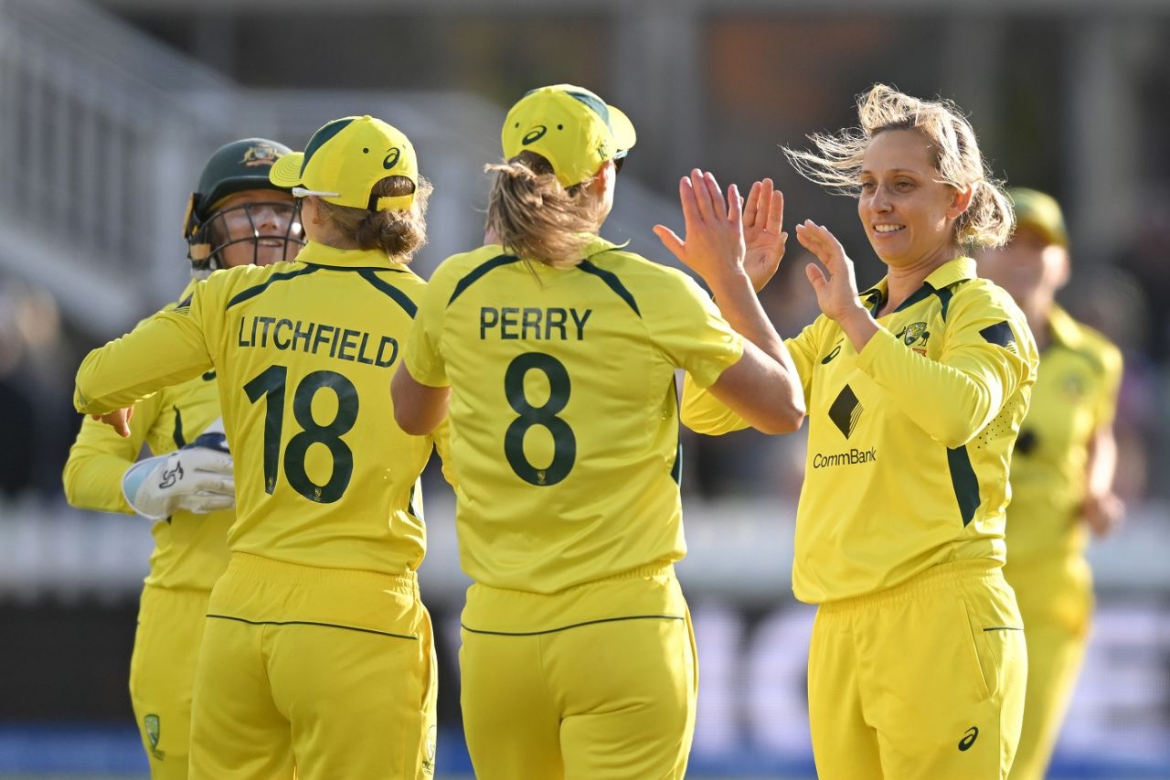 Ash Gardner starred with three wickets for Australia, England vs Australia, Women's Ashes, 1st ODI, Bristol, July 12, 2023