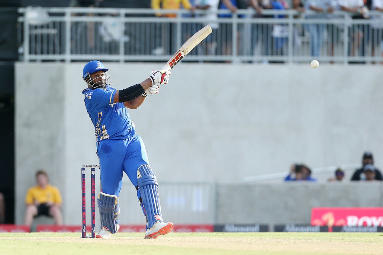 Kieron Pollard goes big with a pull, San Francisco Unicorns vs MI New York, MLC 2023, Grand Prairie, July 14, 2023