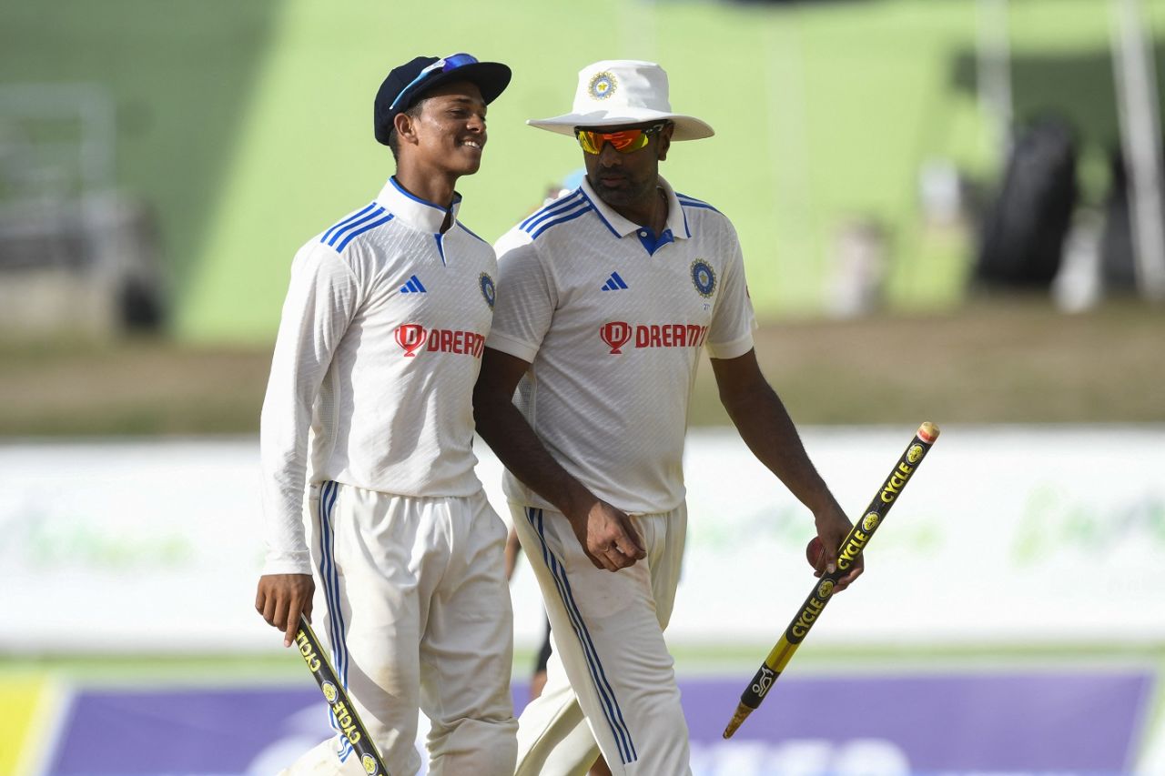 R Ashwin and Yashasvi Jaiswal starred with ball and bat, West Indies vs India, 1st Test, Dominica, 3rd day, July 14, 2023