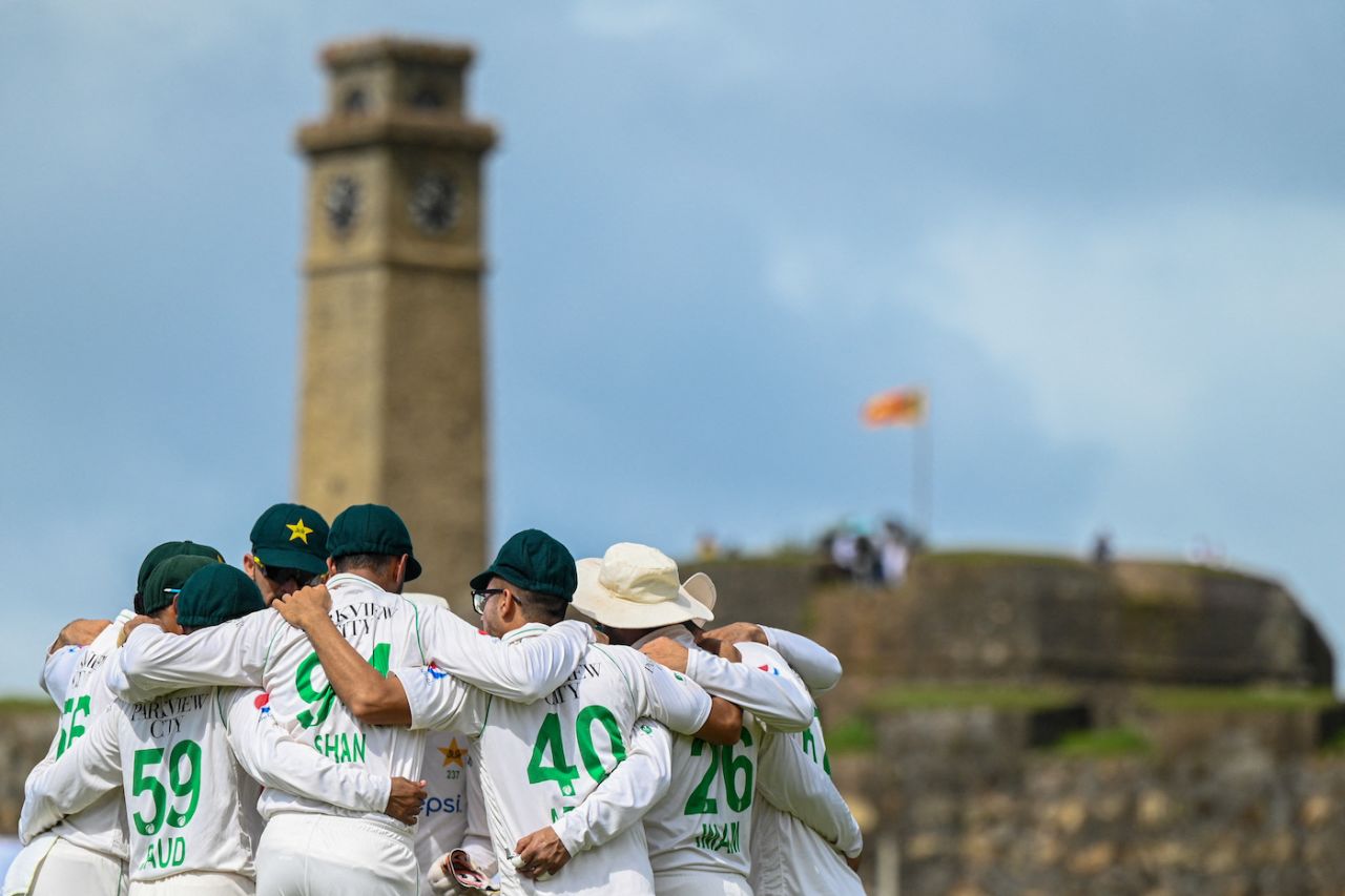 Pakistan had many reasons to celebrate in the first session, Sri Lanka vs Pakistan, 1st men's Test, Galle, 1st day, July 16, 2023