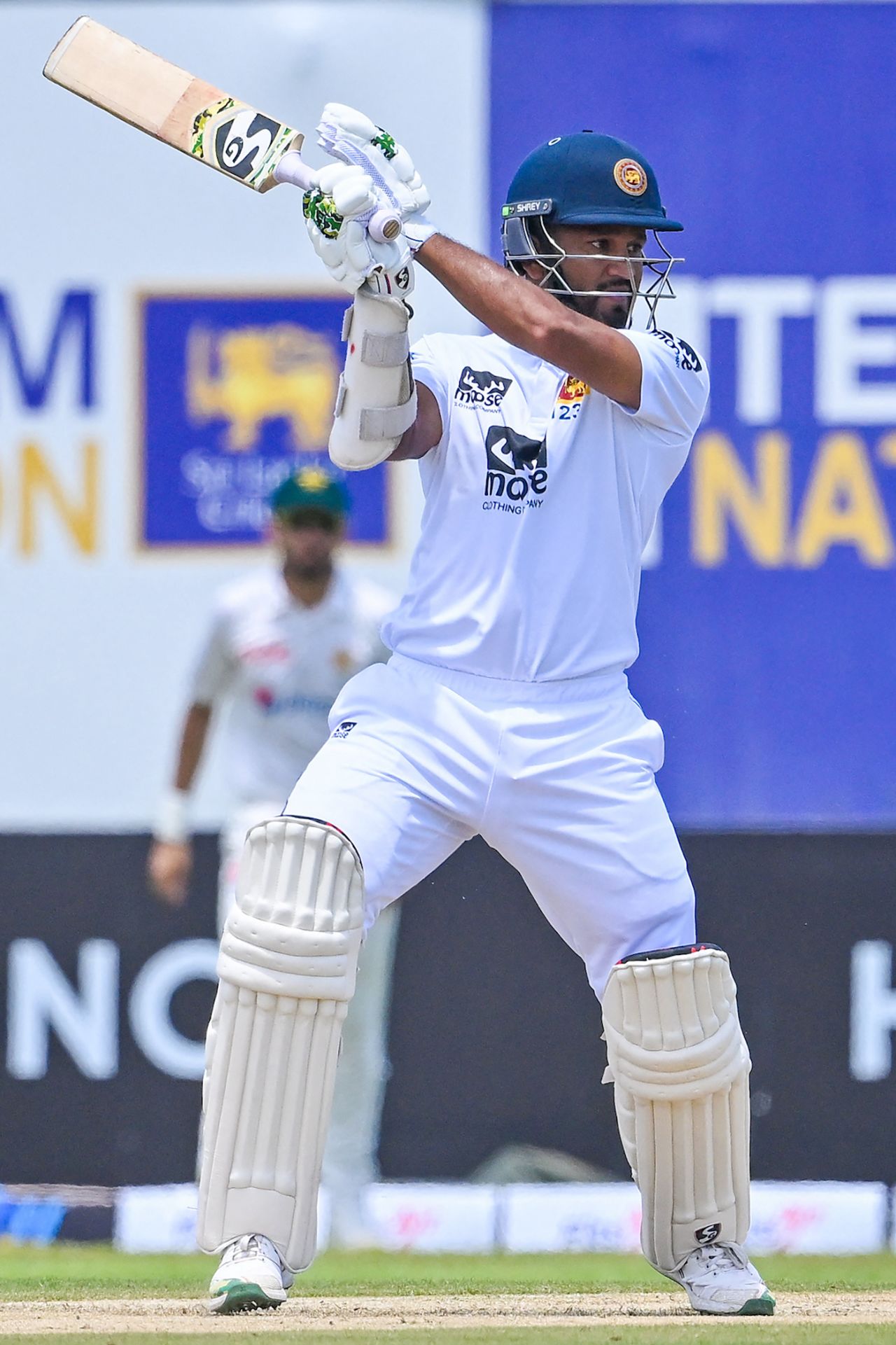 Dimuth Karunaratne gave Sri Lanka some runs in the opening session, Sri Lanka vs Pakistan, 1st men's Test, Galle, 1st day, July 16, 2023