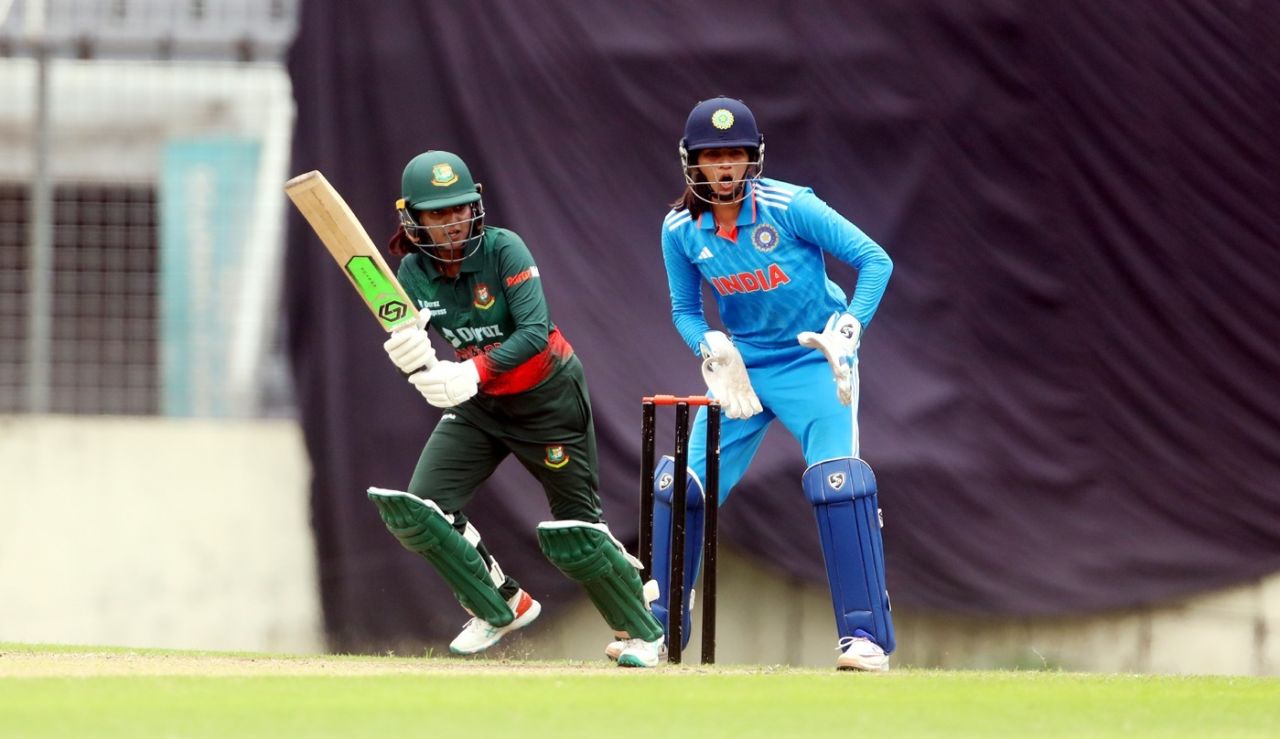 Nigar Sultana top-scored for Bangladesh with 39, Bangladesh vs India, 1st women's ODI, Dhaka, July 16, 2023