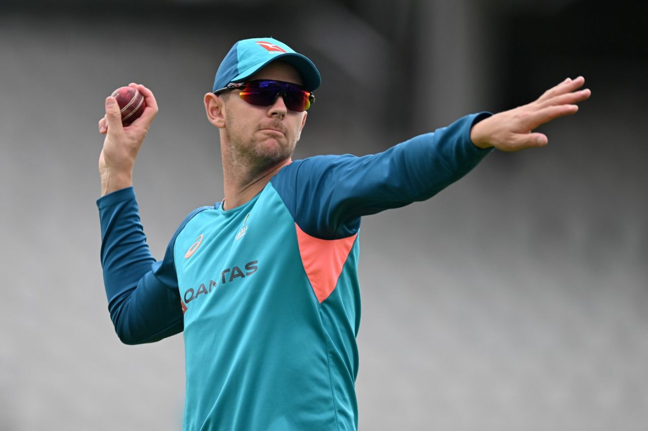 Josh Hazlewood has been restored to Australia's attack for the fourth Test, England vs Australia, 4th Test, Old Trafford, July 18, 2023