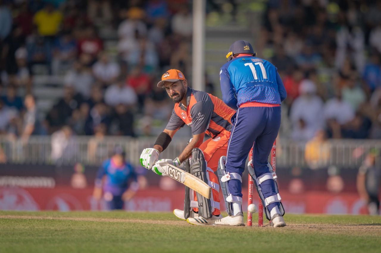 Hussain Talat's knock set up the win for Brampton Wolves, Toronto Nationals vs Brampton Wolves, Global T20 Canada, Brampton, July 22, 2023