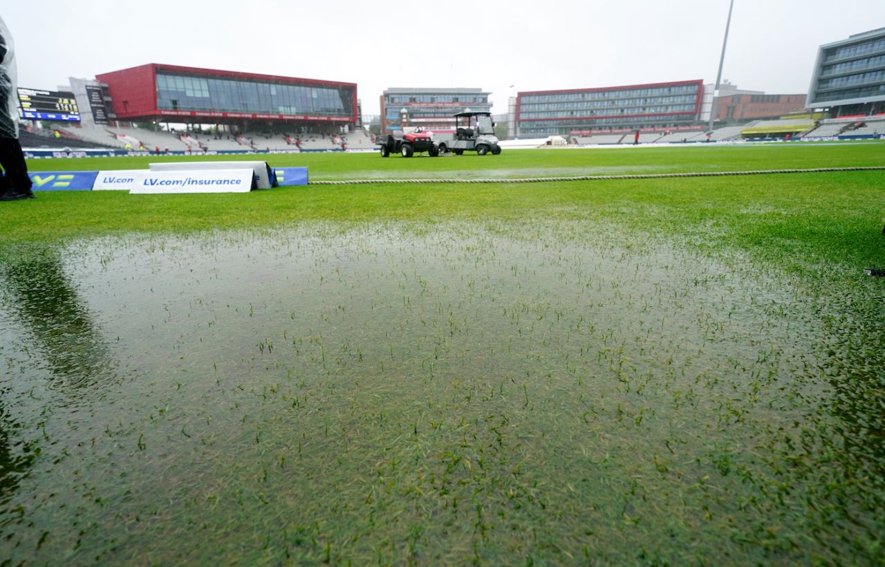 There really was no way they could get any cricket going on that, England vs Australia, 4th men's Ashes Test, Manchester, 5th day, July 23, 2023