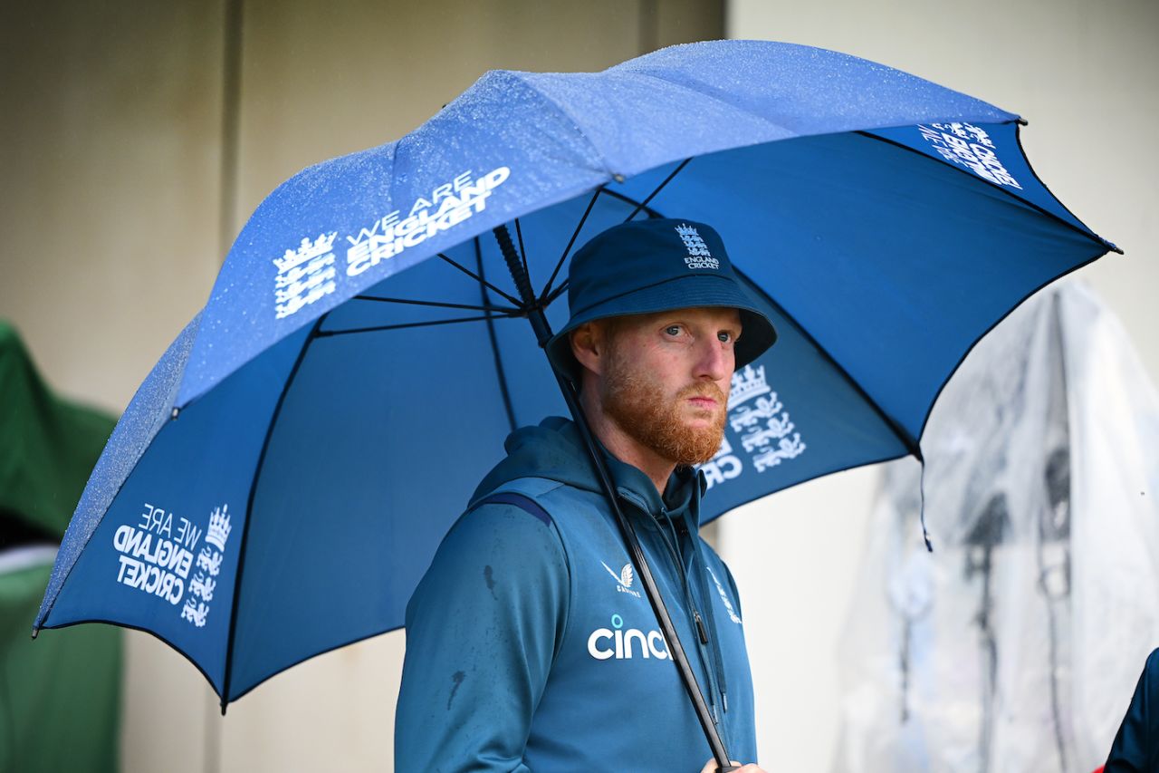 Ben Stokes wears the look of a man who can see it all slipping away, England vs Australia, 4th men's Ashes Test, Manchester, 5th day, July 23, 2023