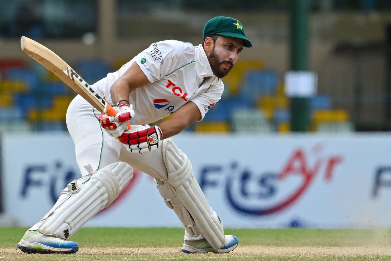 Agha Salman turned up the heat on the third afternoon, Sri Lanka vs Pakistan, 2nd Test, Colombo, 3rd day, July 26, 2023