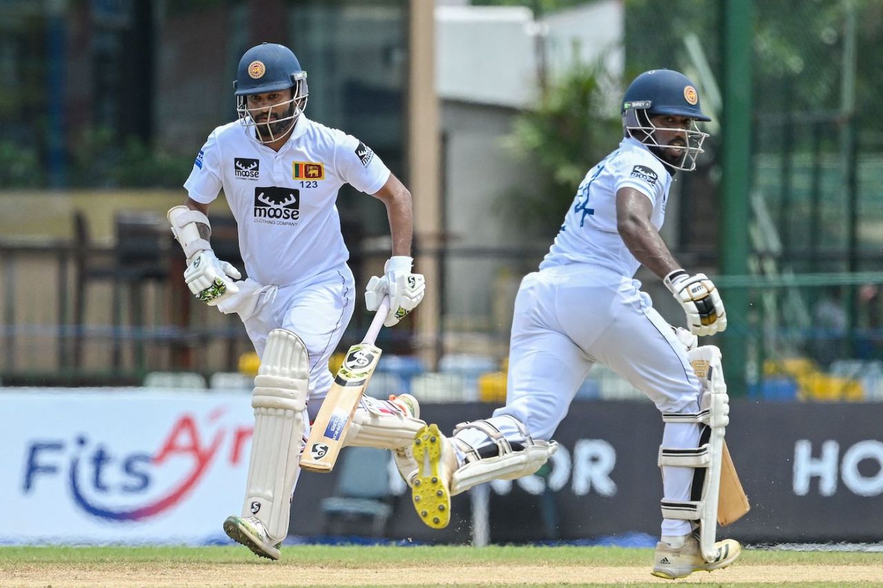 Dimuth Karunaratne and Nishan Madushka started with a fifty stand, Sri Lanka vs Pakistan, 2nd Test, Colombo, 4th day, July 27, 2023