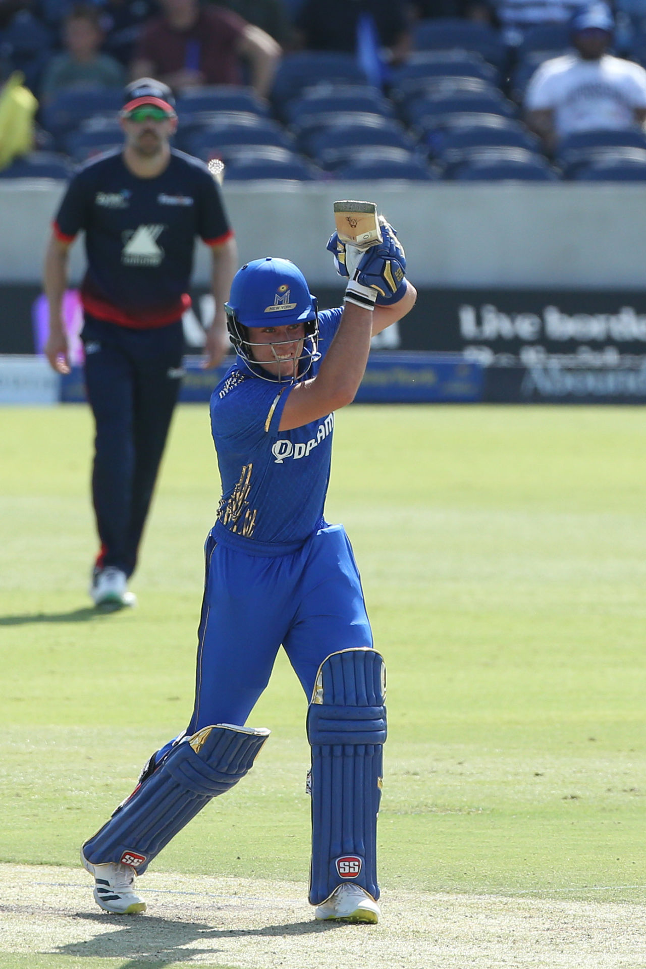 Devald Brewis hit three sixes in his 57-run knock, Washington Freedom vs MI New York, Eliminator, MLC, Dallas, July 27, 2023