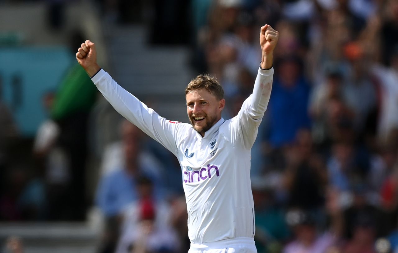 Joe Root picked up the wicket of Alex Carey, England vs Australia, 5th men's Ashes Test, The Oval, 2nd day, July 28, 2023