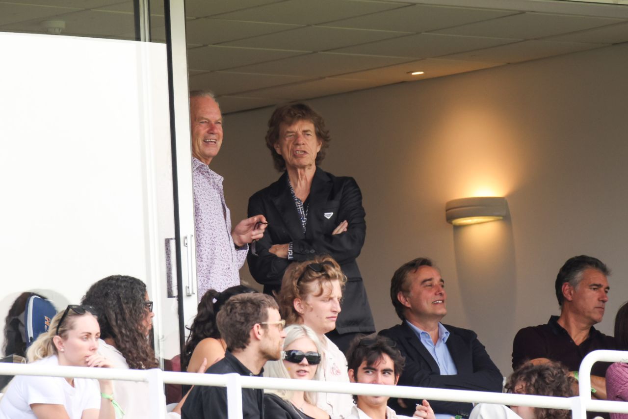 Mick Jagger was among the spectators at The Oval, England vs Australia, 5th men's Ashes Test, The Oval, 2nd day, July 28, 2023
