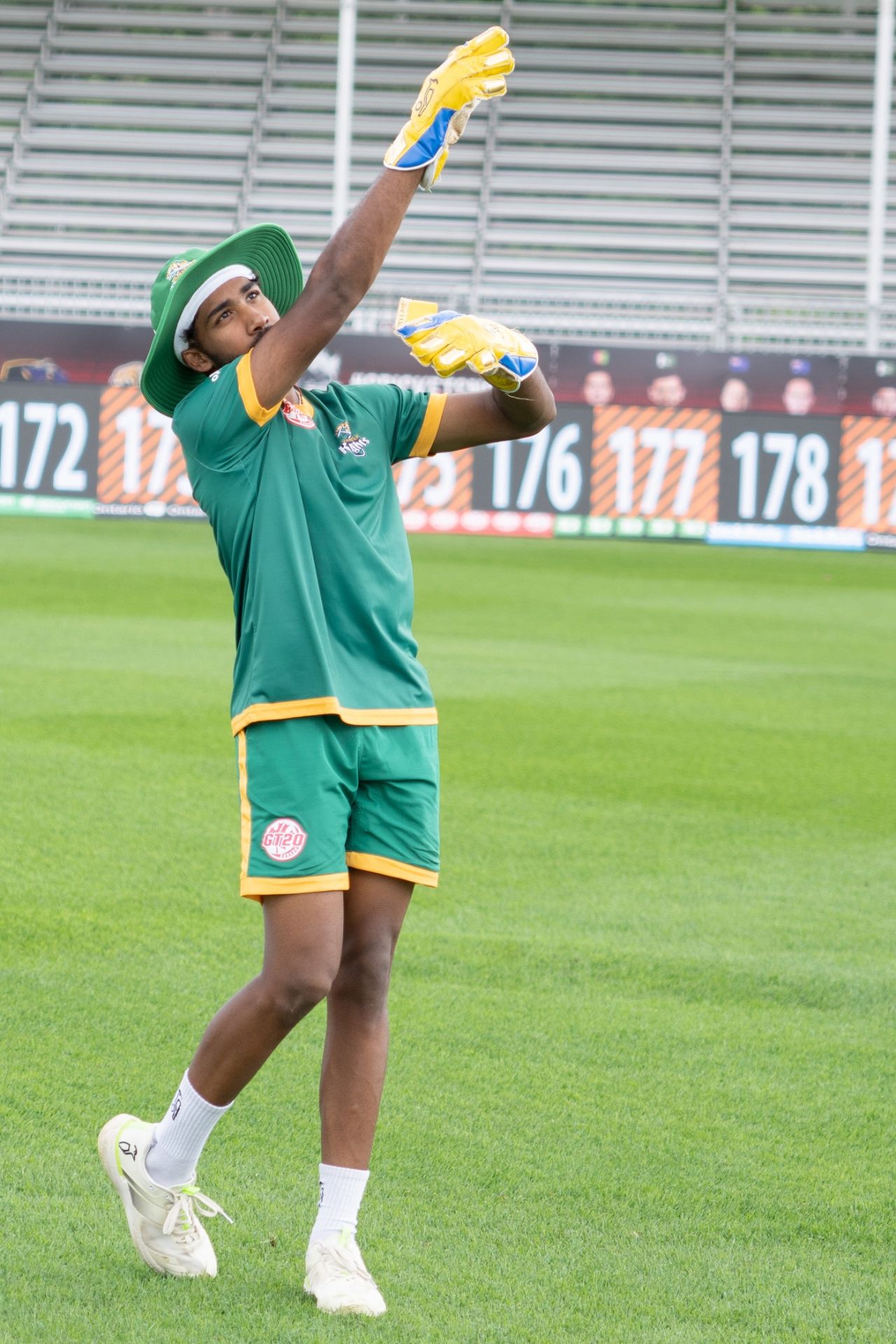 Vriitya Aravind trains at the Global T20 Canada, Brampton Wolves vs Vancouver Knights, Global T20 Canada, Brampton, July 28, 2023