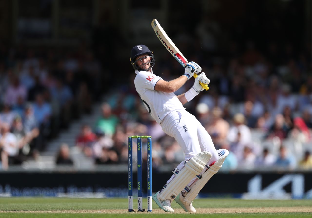Joe Root ramps another boundary over deep third, England vs Australia, 5th men's Ashes Test, The Oval, 3rd day, July 29, 2023