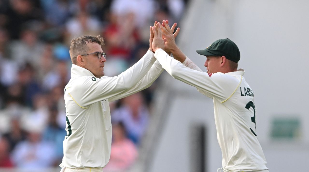 Todd Murphy bowled Joe Root for 91, England vs Australia, 5th men's Ashes Test, The Oval, 3rd day, July 29, 2023