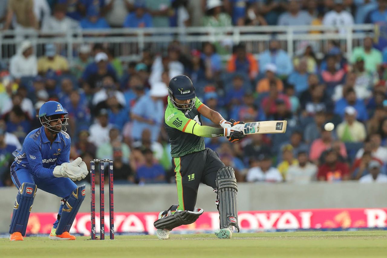 Nauman Anwar made 9, MI New York vs Seattle Orcas, MLC final, Dallas, July 30, 2023