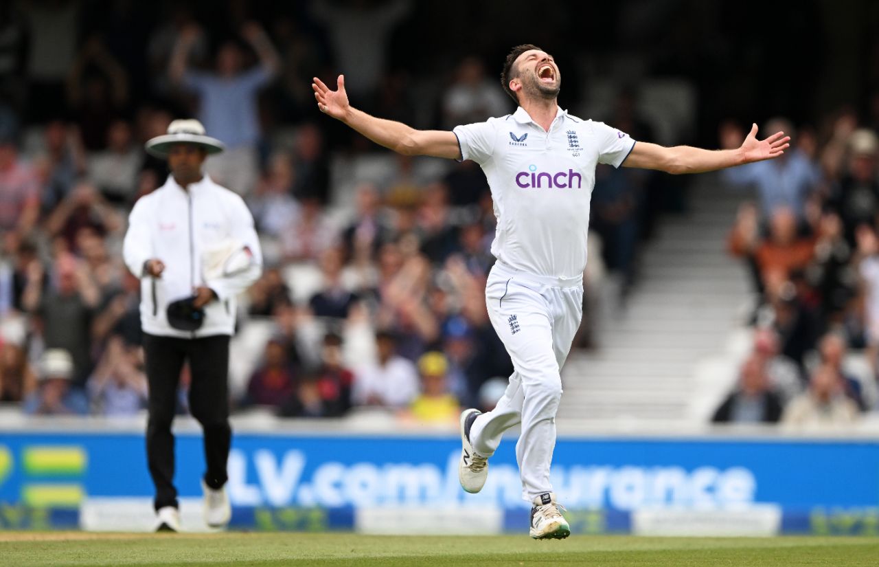 Mark Wood dismissed Marnus Labuschagne to lift England's hopes, England vs Australia, 5th men's Ashes Test, The Oval, 5th day, July 31, 2023