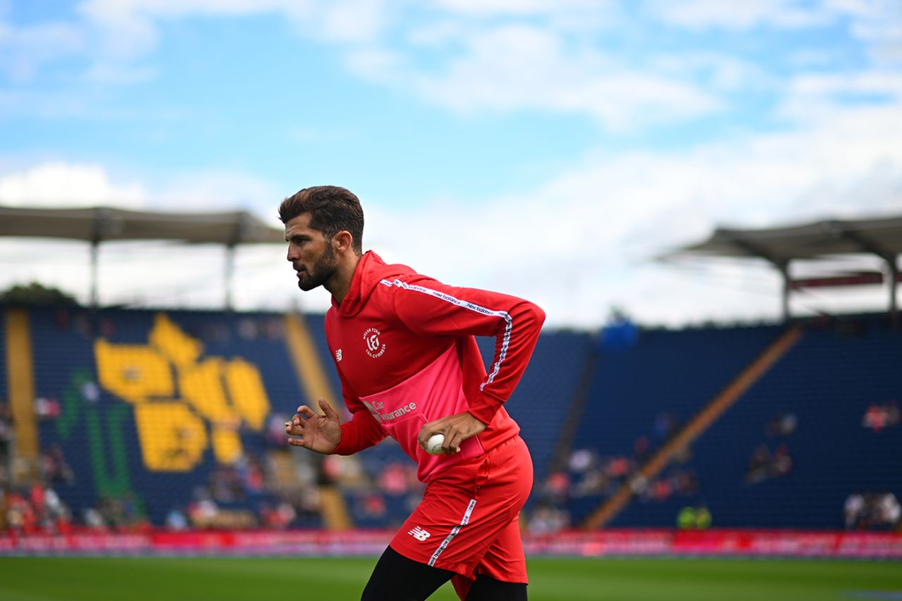 Shaheen Shah Afridi made his Welsh Fire debut, Welsh Fire vs Manchester Originals, The Hundred Men's Competition, Cardiff, August 2, 2023