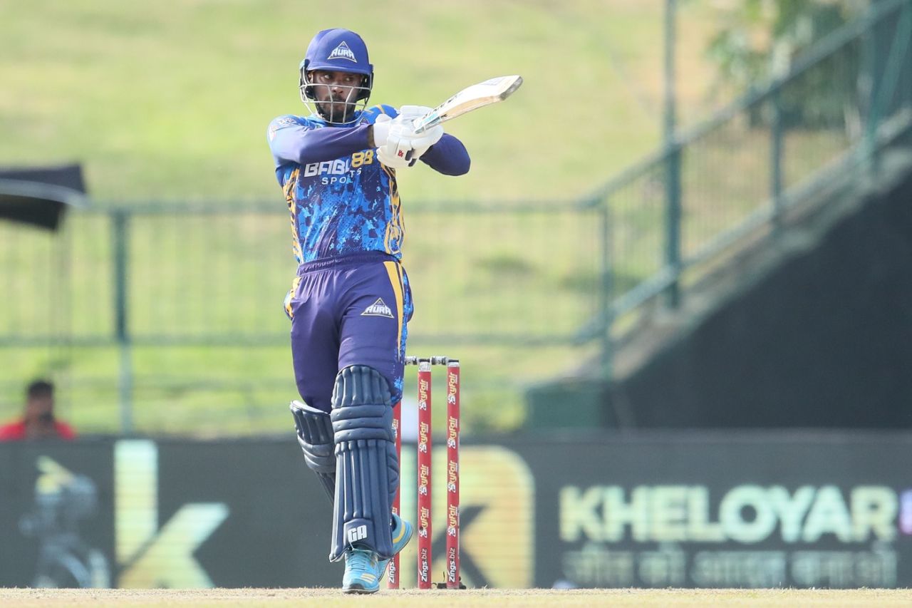 Dhananjaya de Silva scored a stroke-filled 61, B-Love Kandy vs Dambulla Aura, LPL 2023, Pallekele, August 4, 2023