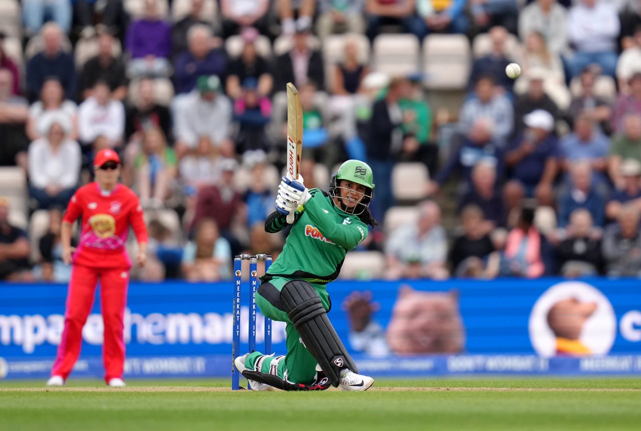 Smriti Mandhana made an unbeaten 70, Southern Brave vs Welsh Fire, Women's Hundred, Ageas Bowl, August 4, 2023