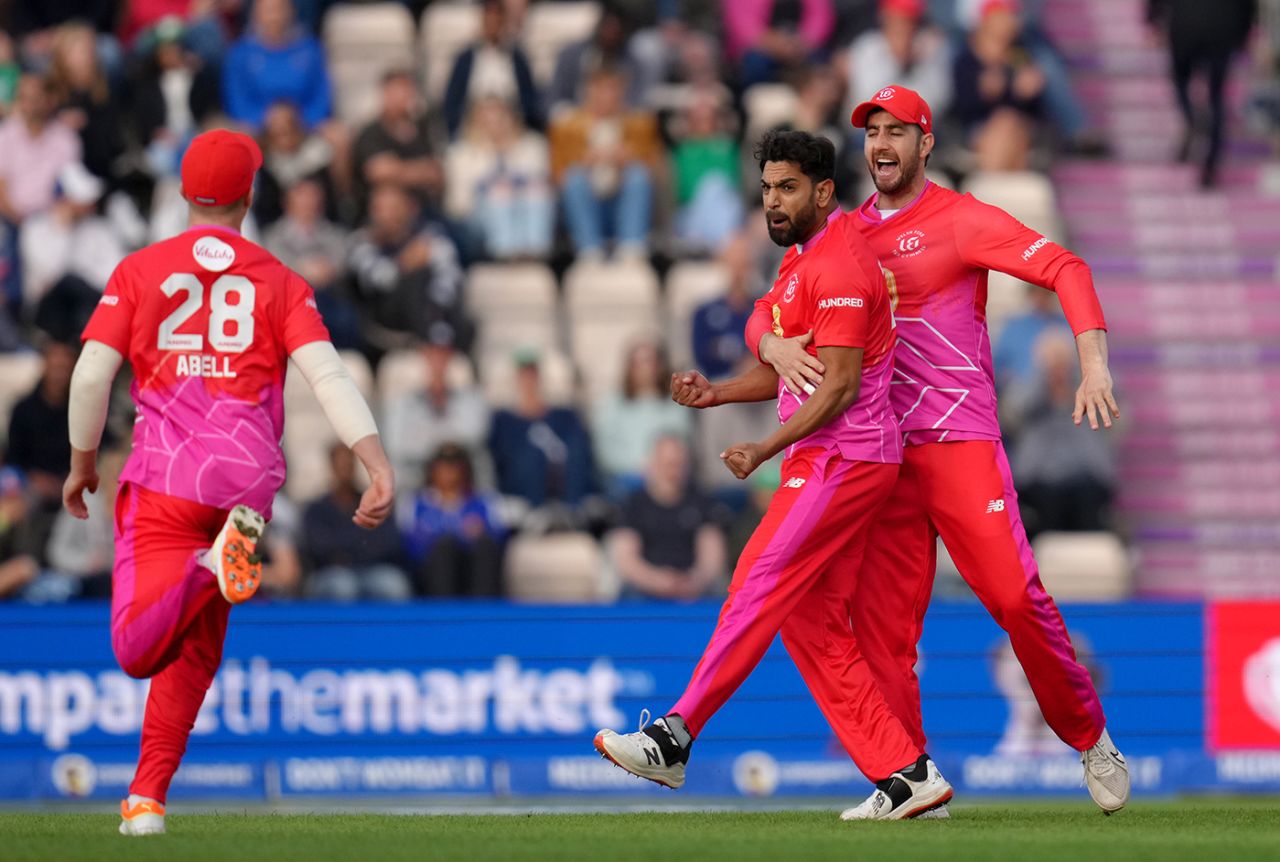 Haris Rauf struck early on, Southern Brave vs Welsh Fire, The Hundred Men's Competition, The Ageas Bowl, August 4, 2023