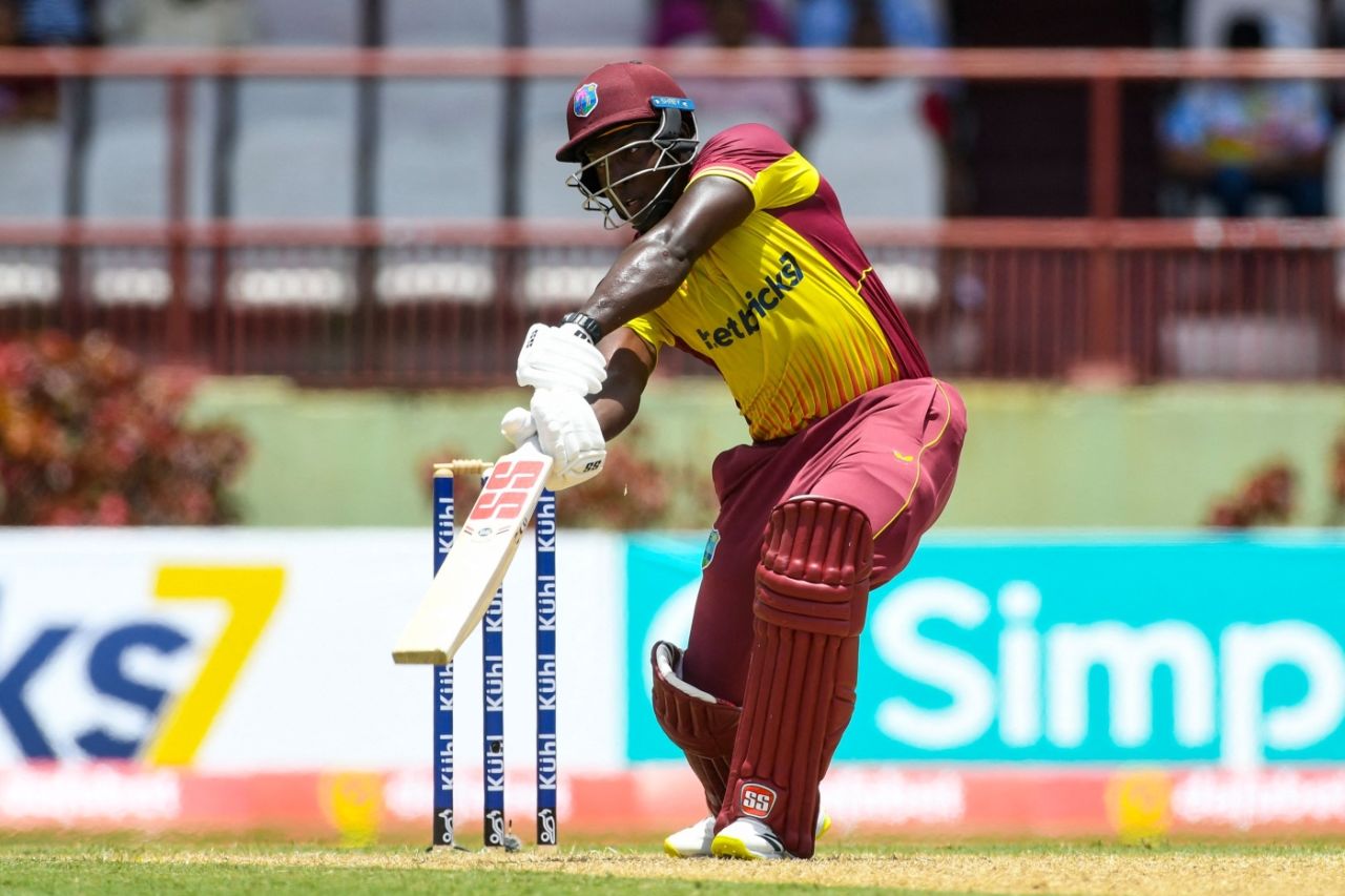 Rovman Powell scored an unbeaten 40 off 19 balls, West Indies vs India, 3rd T20I, Providence, August 8, 2023