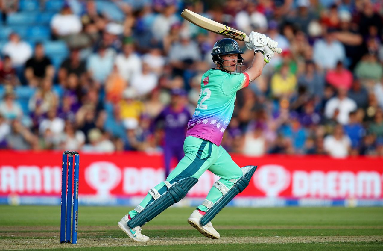 Jordan Cox was in fine touch again for his fifty, Men's Hundred, Northern Superchargers vs Oval Invincibles, Headingley, August 11, 2023